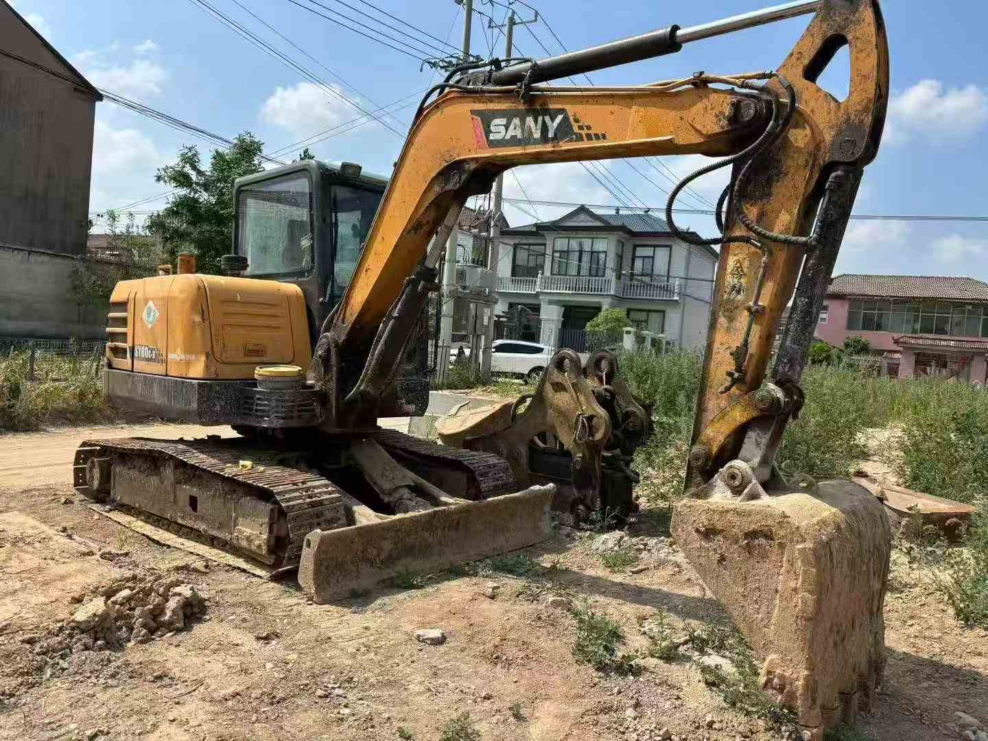 Buy Sany SY60 Used Excavator / 3
