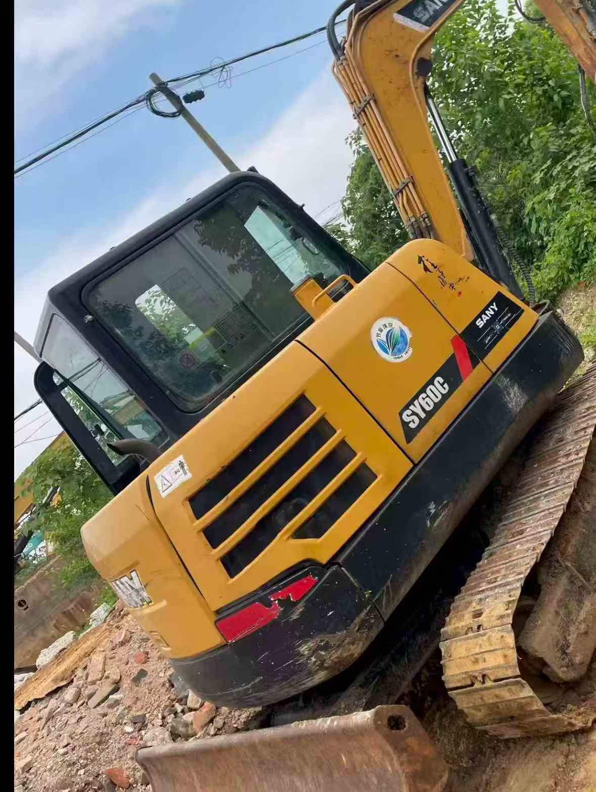Buy Sany SY55 Used Excavator / 6