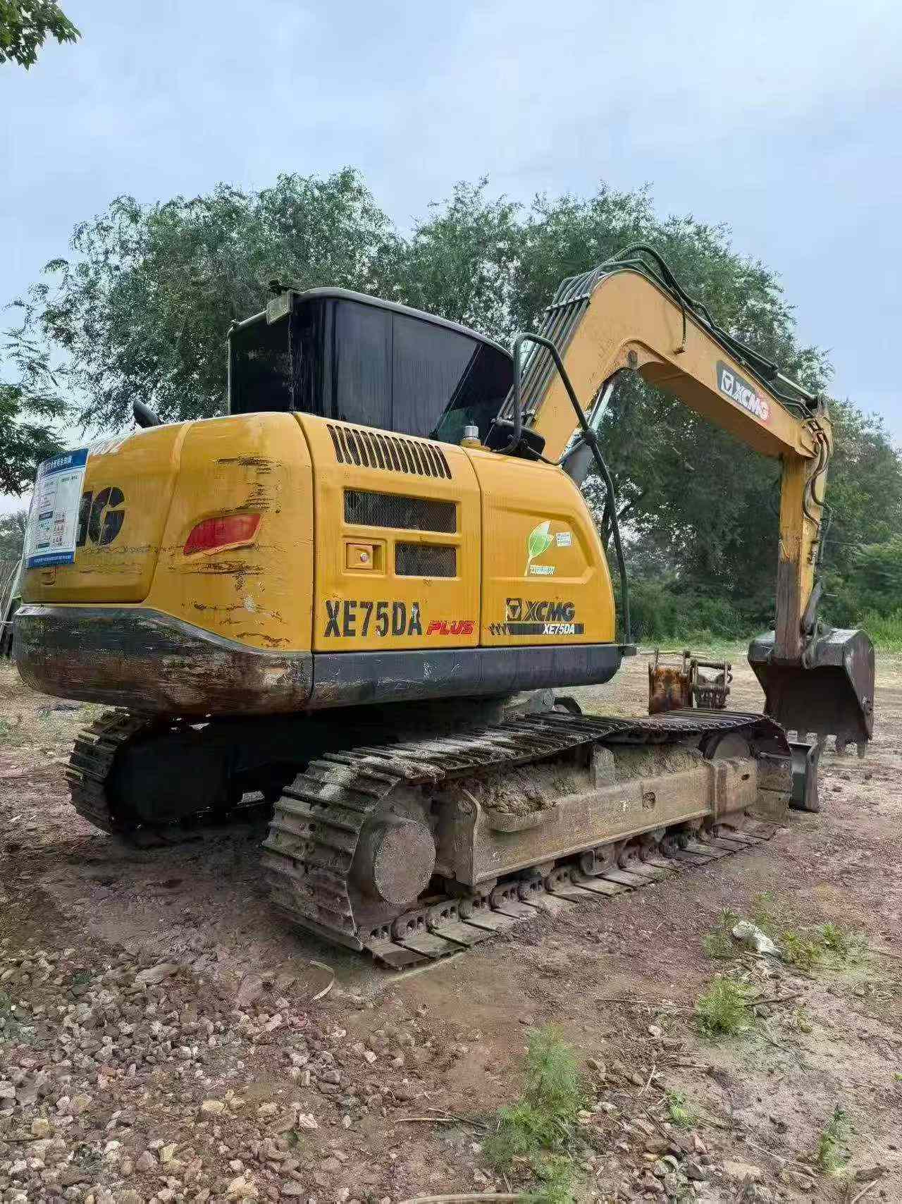 Buy XCMG XE75C Used Excavator / 4