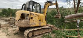 Купить Подержанный Экскаватор XCMG XE60 / 4 Купить Подержанный Экскаватор XCMG XE60 / 4