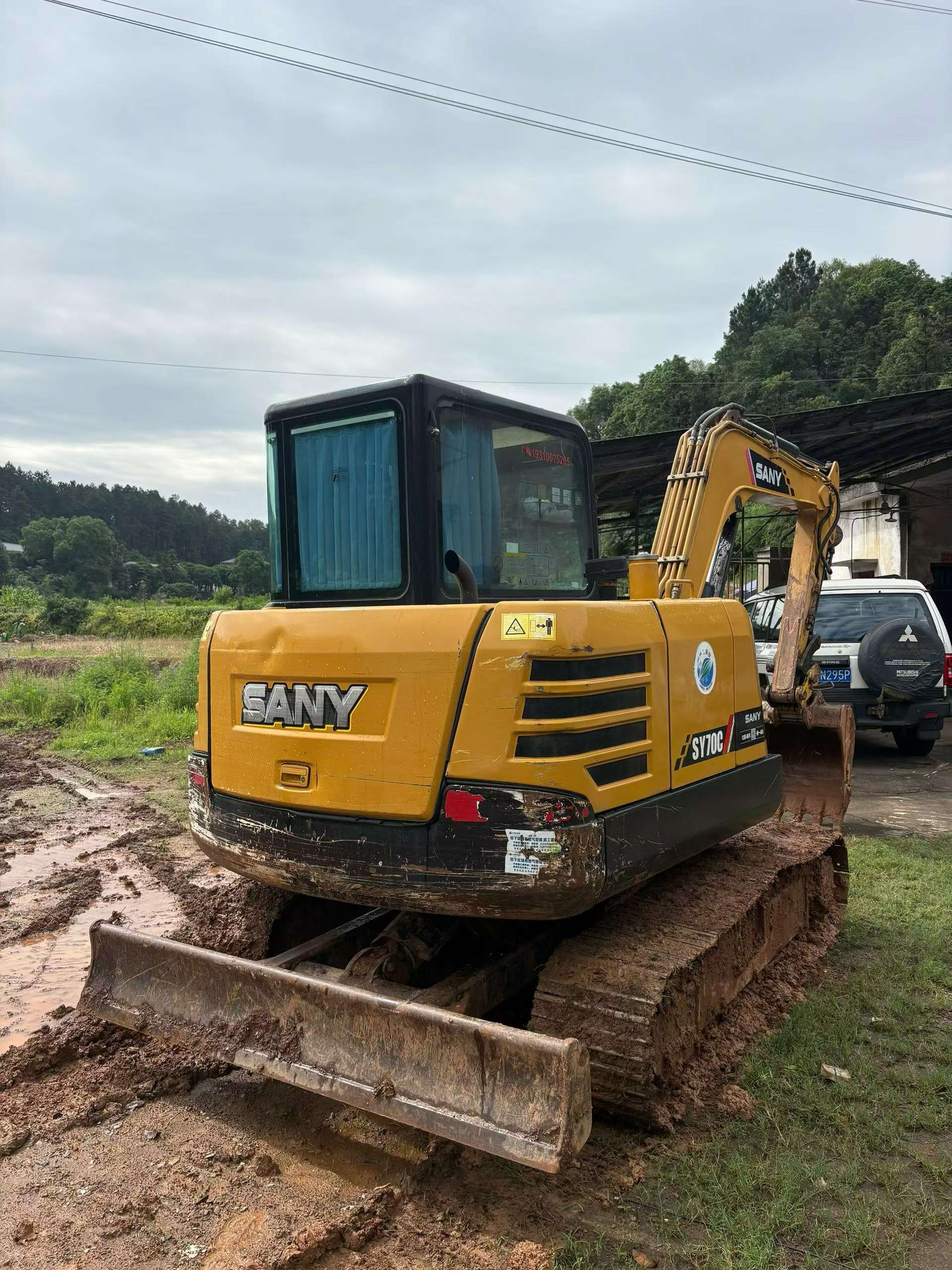 Buy Sany SY55 Used Excavator / 6