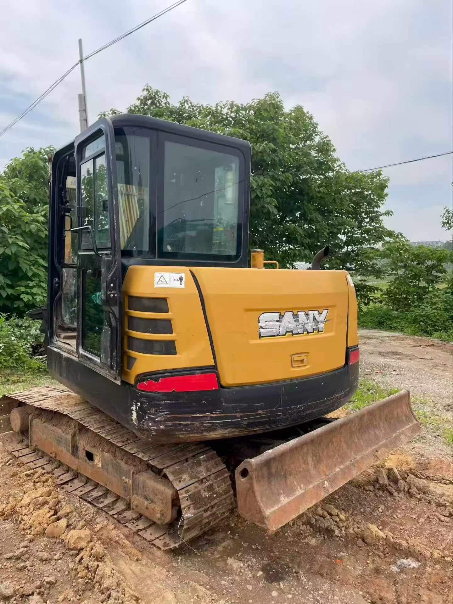 Buy Sany SY55 Used Excavator / 7