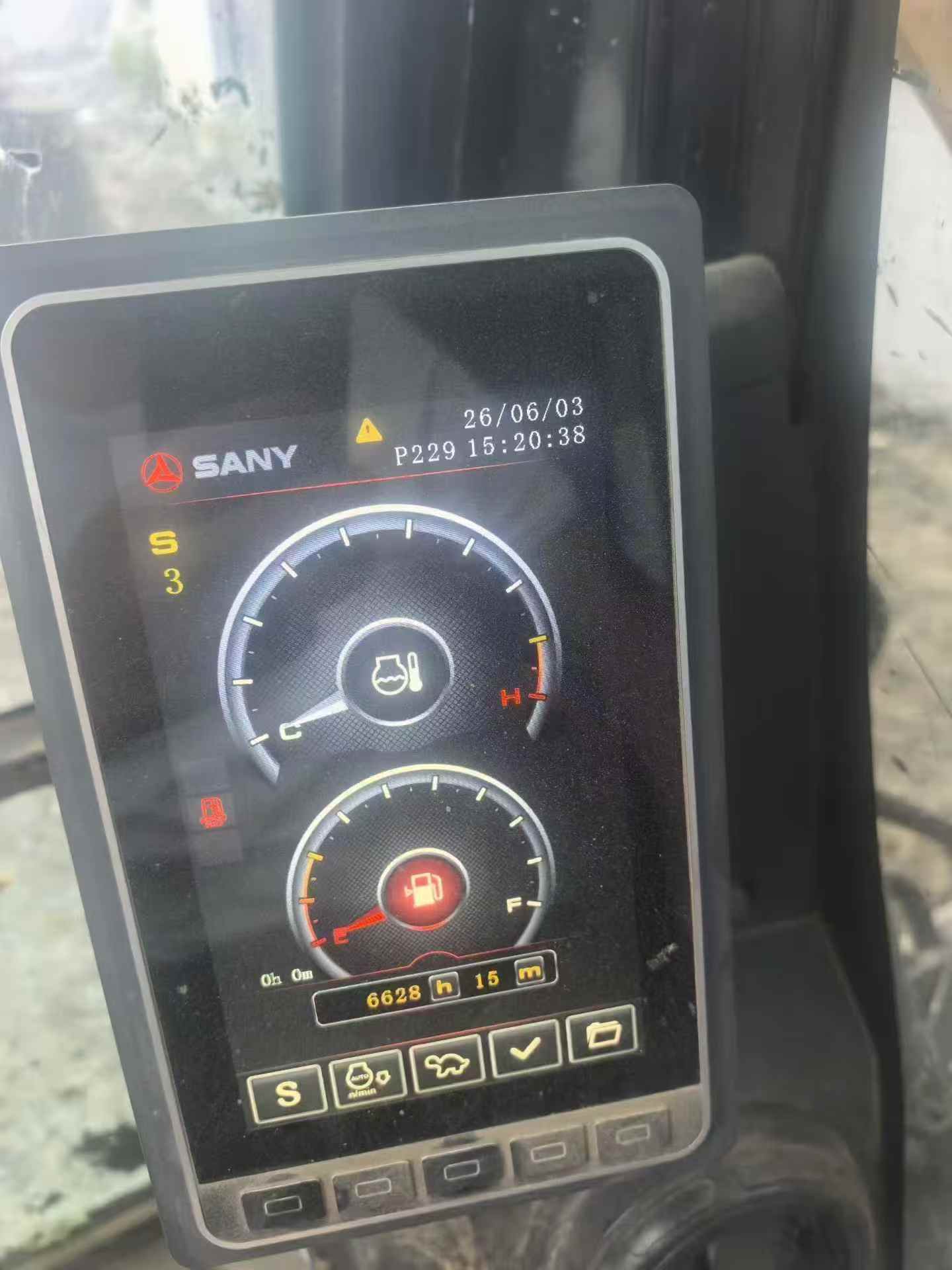 Buy Sany SY135 Used Excavator / 7