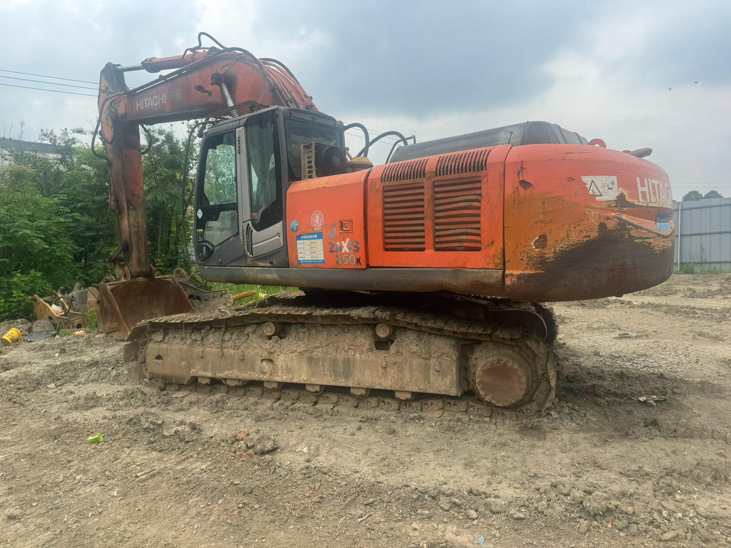Acheter Hitachi EX350H-5 D'occasion Pelle