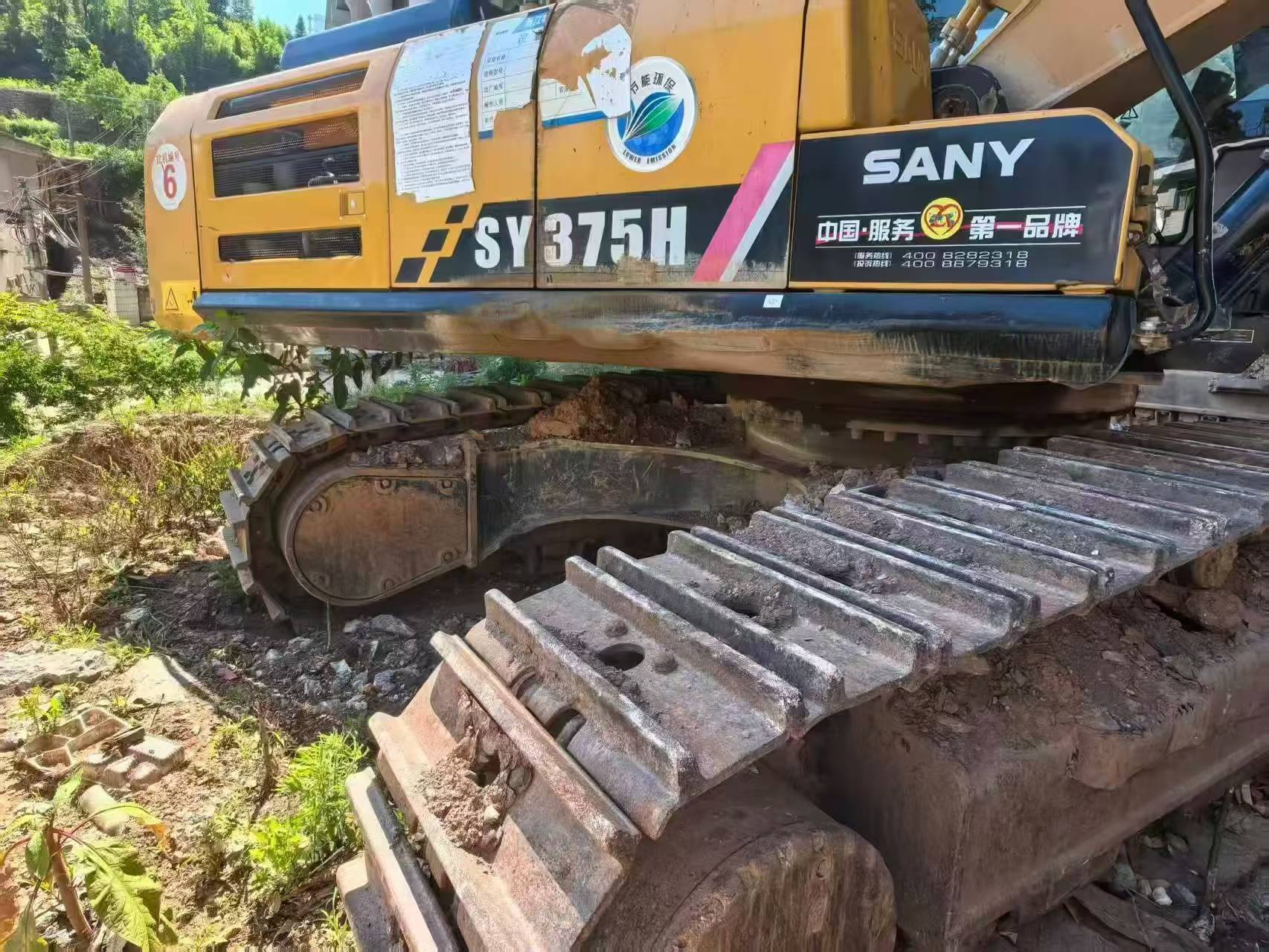 Buy Sany SY375H Used Excavator / 4