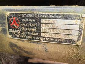 Buy Sany SY135 Used Excavator / 3 Buy Sany SY135 Used Excavator / 3