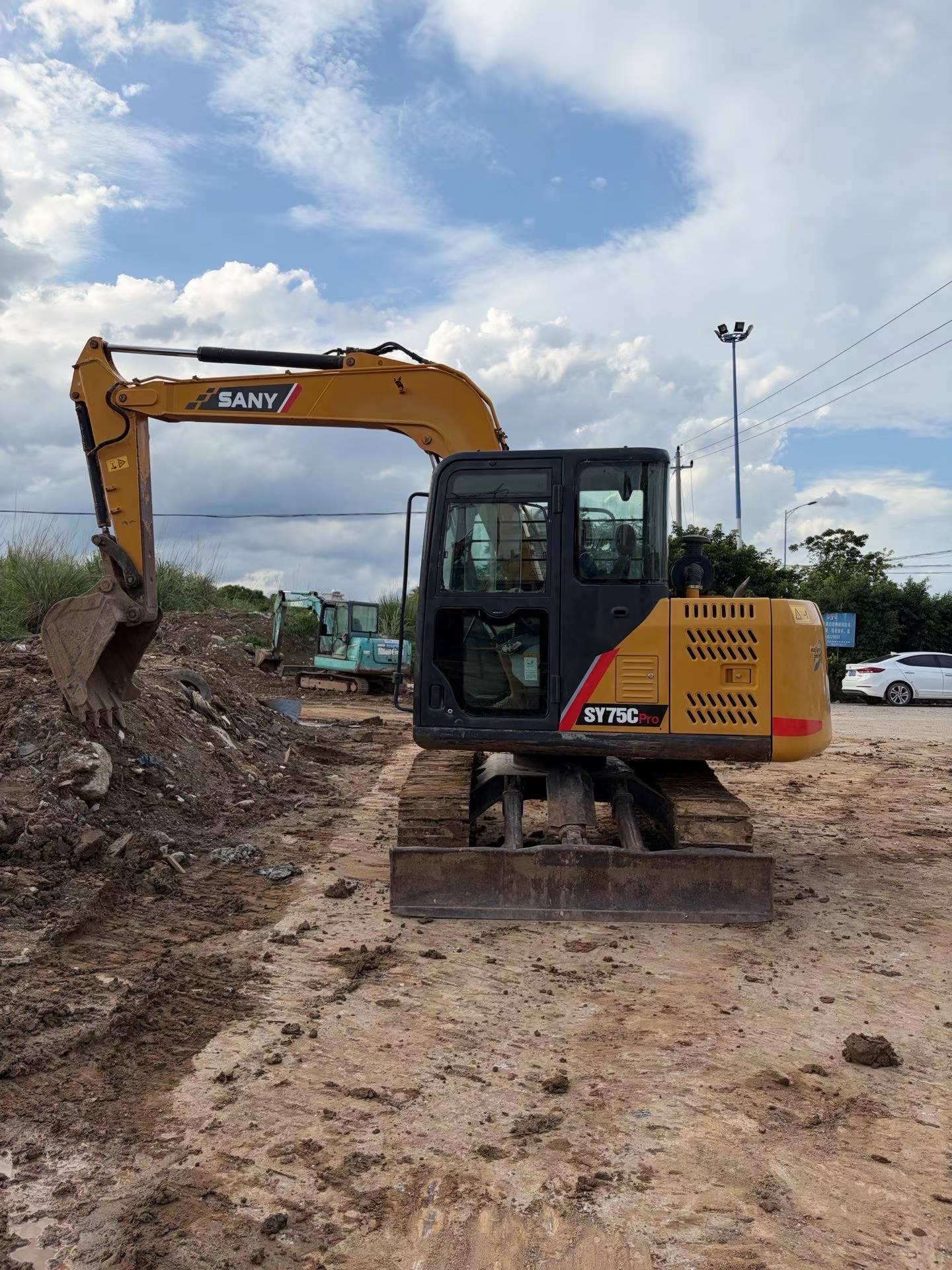Buy Sany SY65C-9 Used Excavator / 5