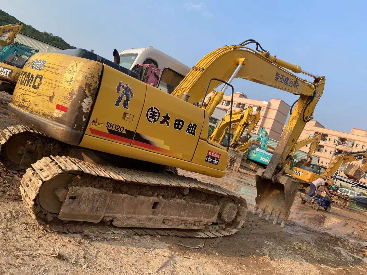 Buy Sumitomo SH120 Used Excavator / 3