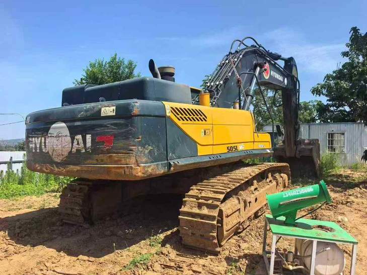 Buy Hyundai R505LVS Used Excavator / 1