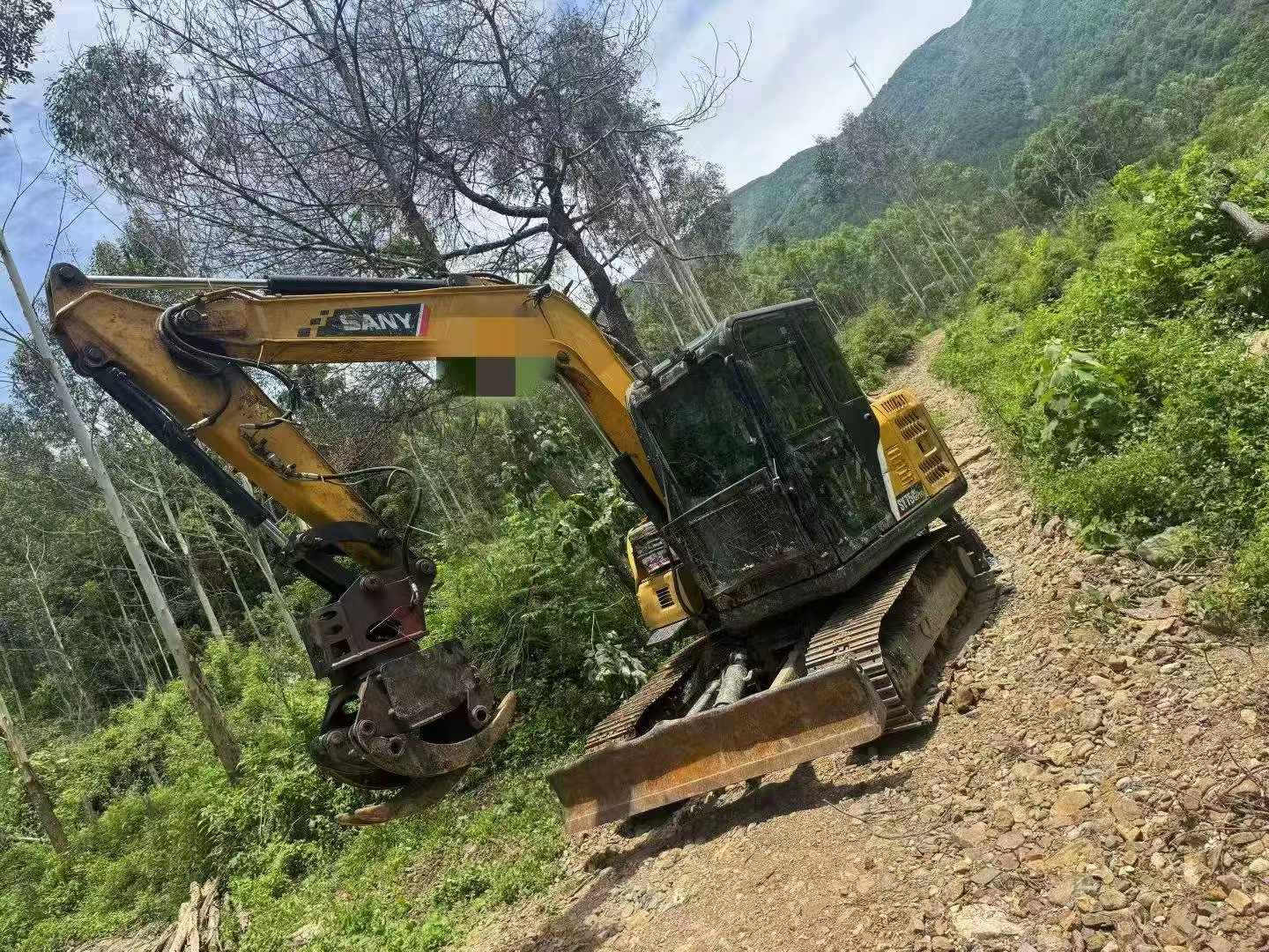 Buy Sany SY75 Used Excavator / 5