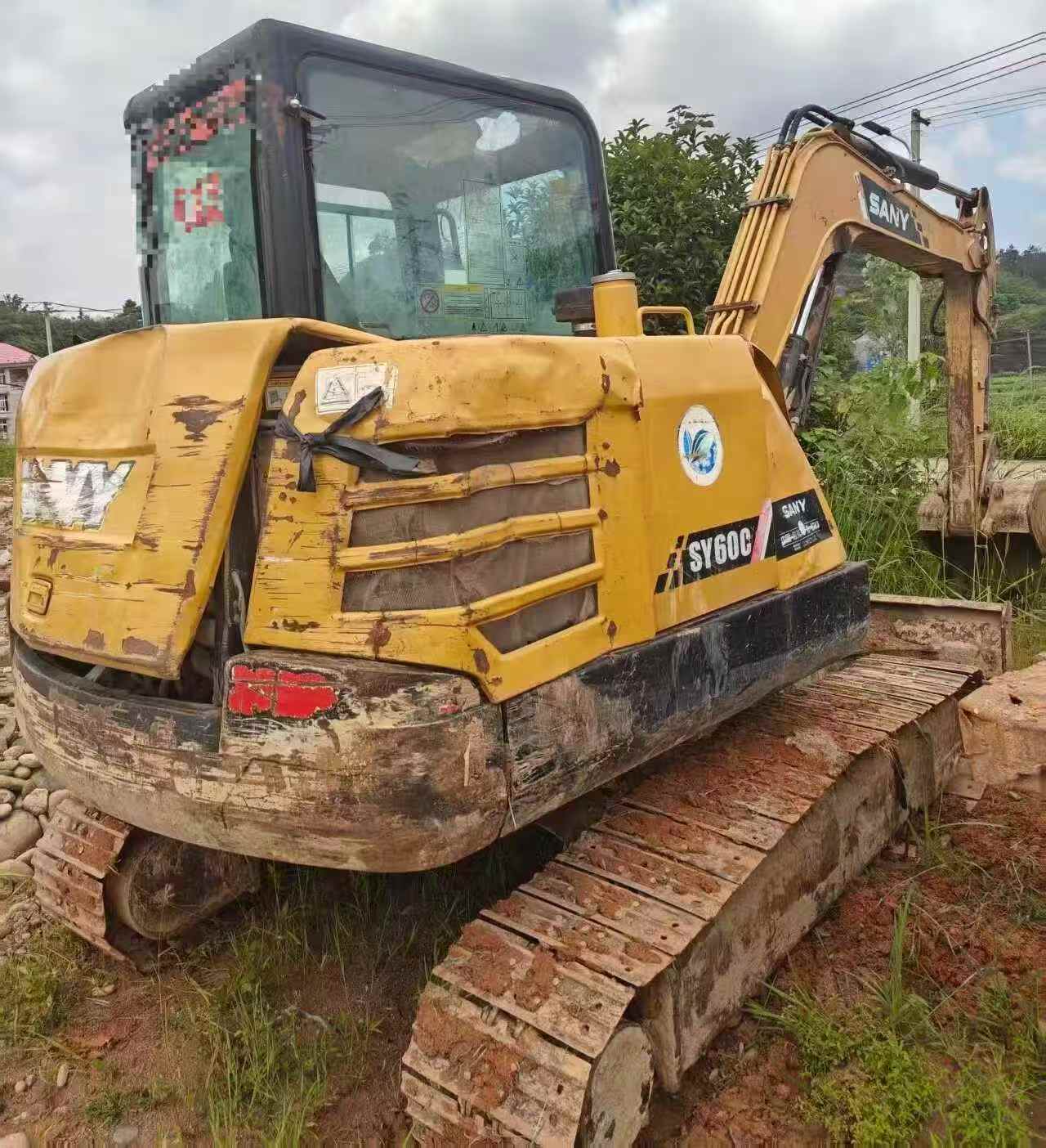 Buy Sany SY60 Used Excavator / 3