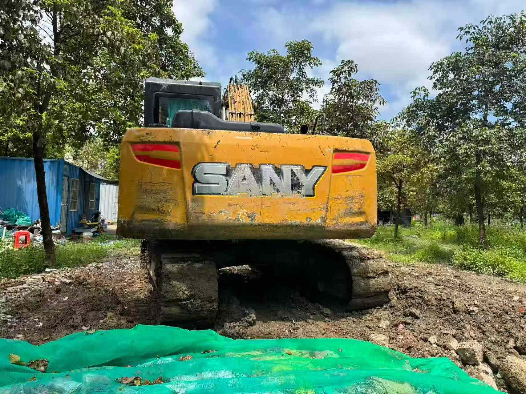 Buy Sany SY135 Used Excavator / 4