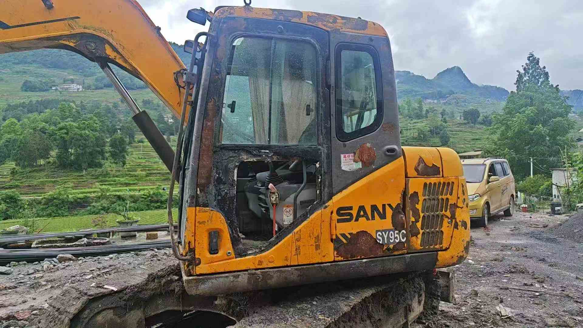 Buy Sany SY75 Used Excavator / 1