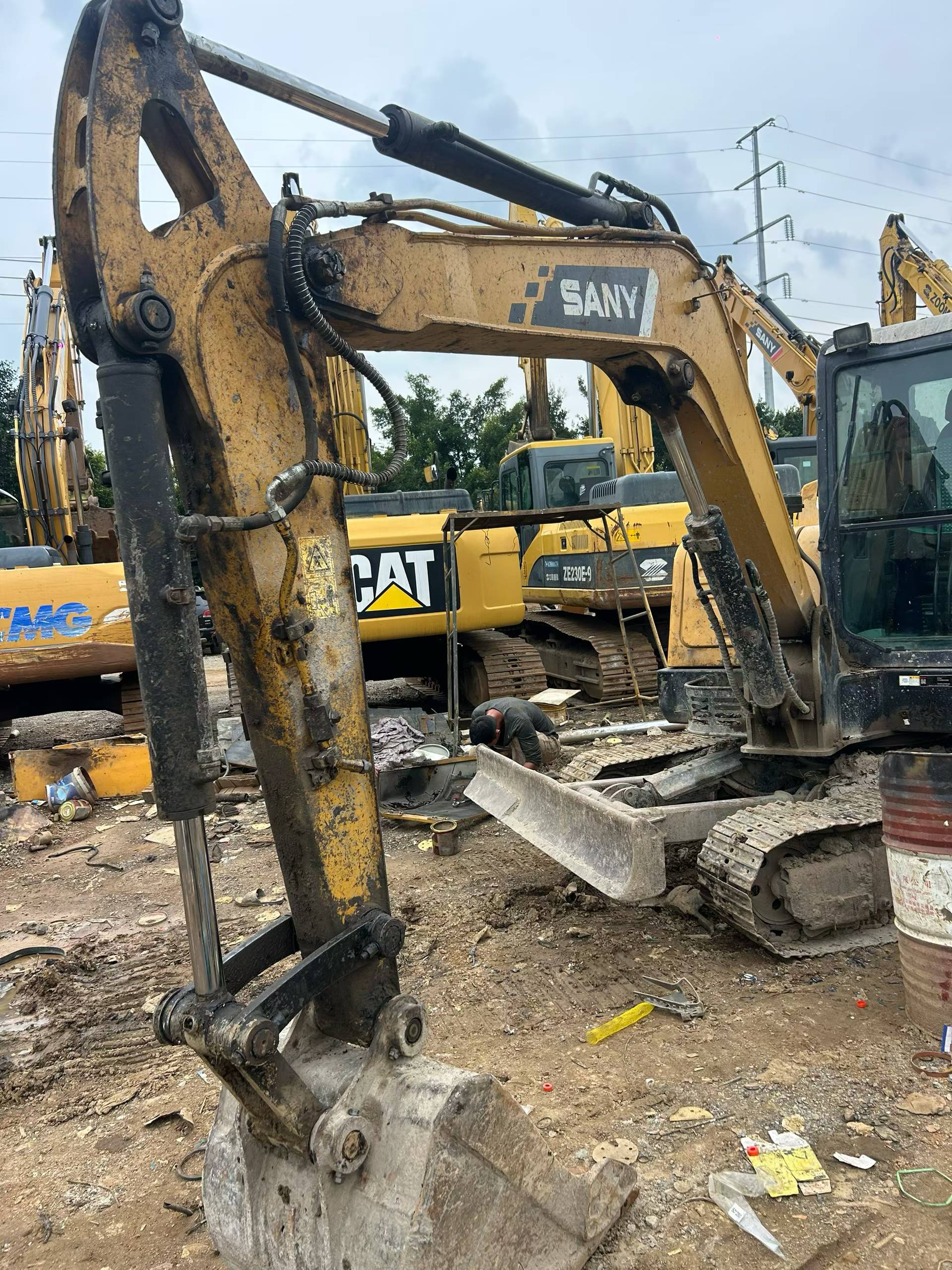 Buy Sany SY55 Used Excavator / 6 Buy Sany SY55 Used Excavator / 6