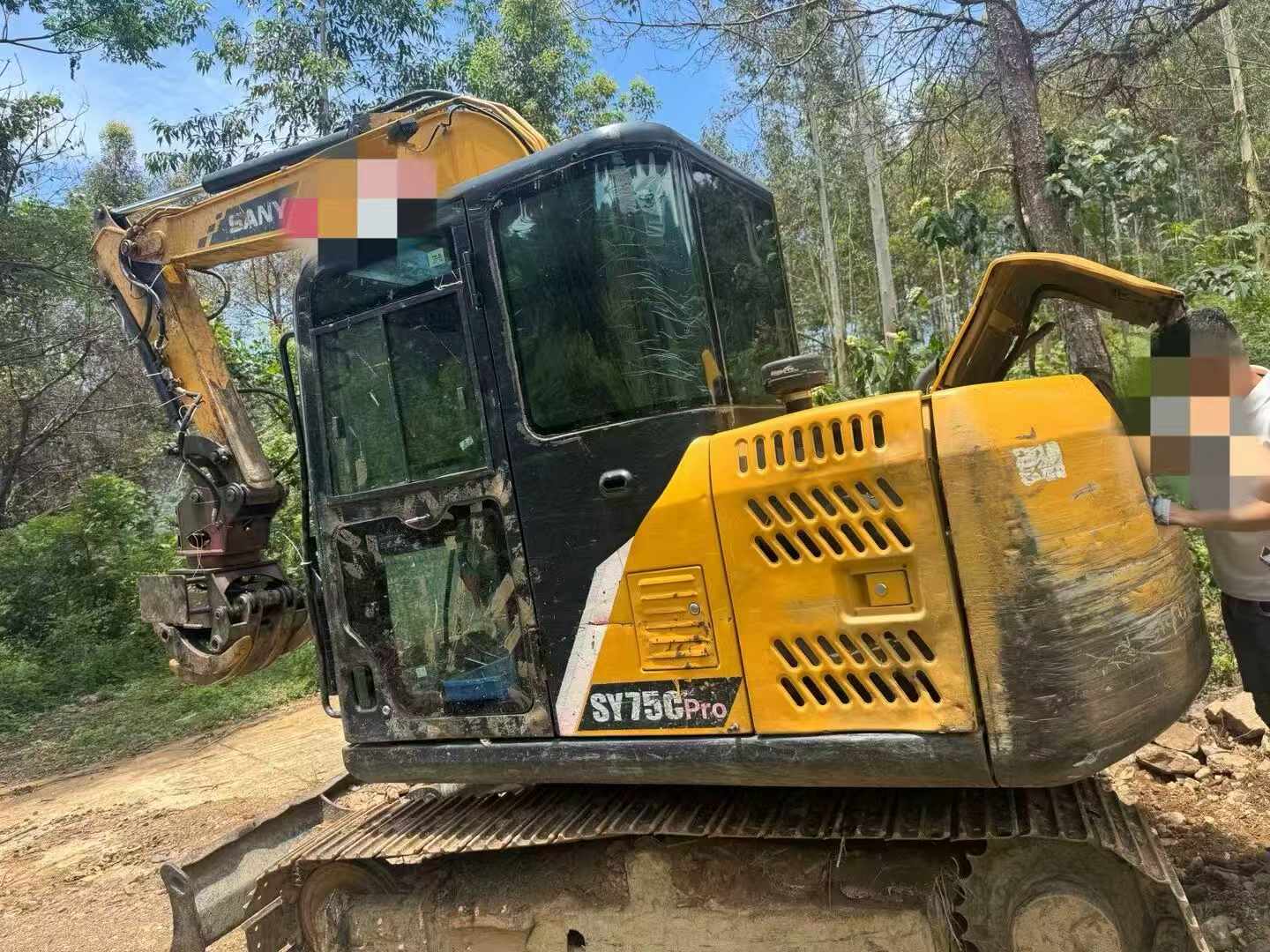 Buy Sany SY75 Used Excavator / 7