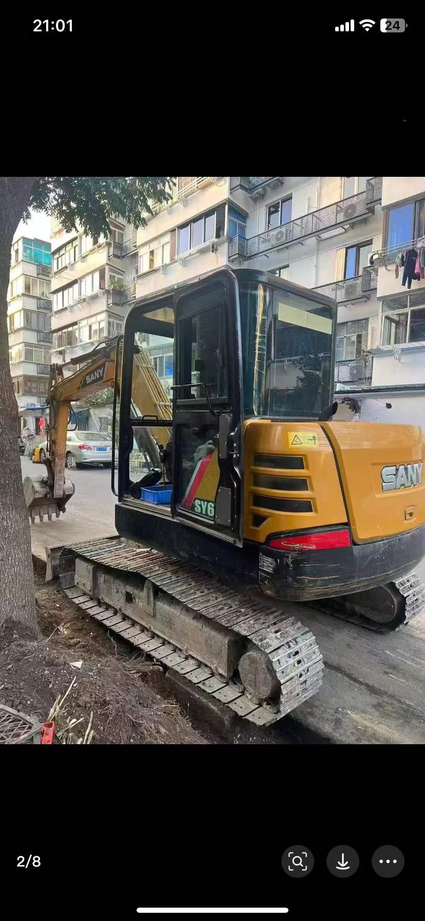 Buy Sany SY60 Used Excavator / 1