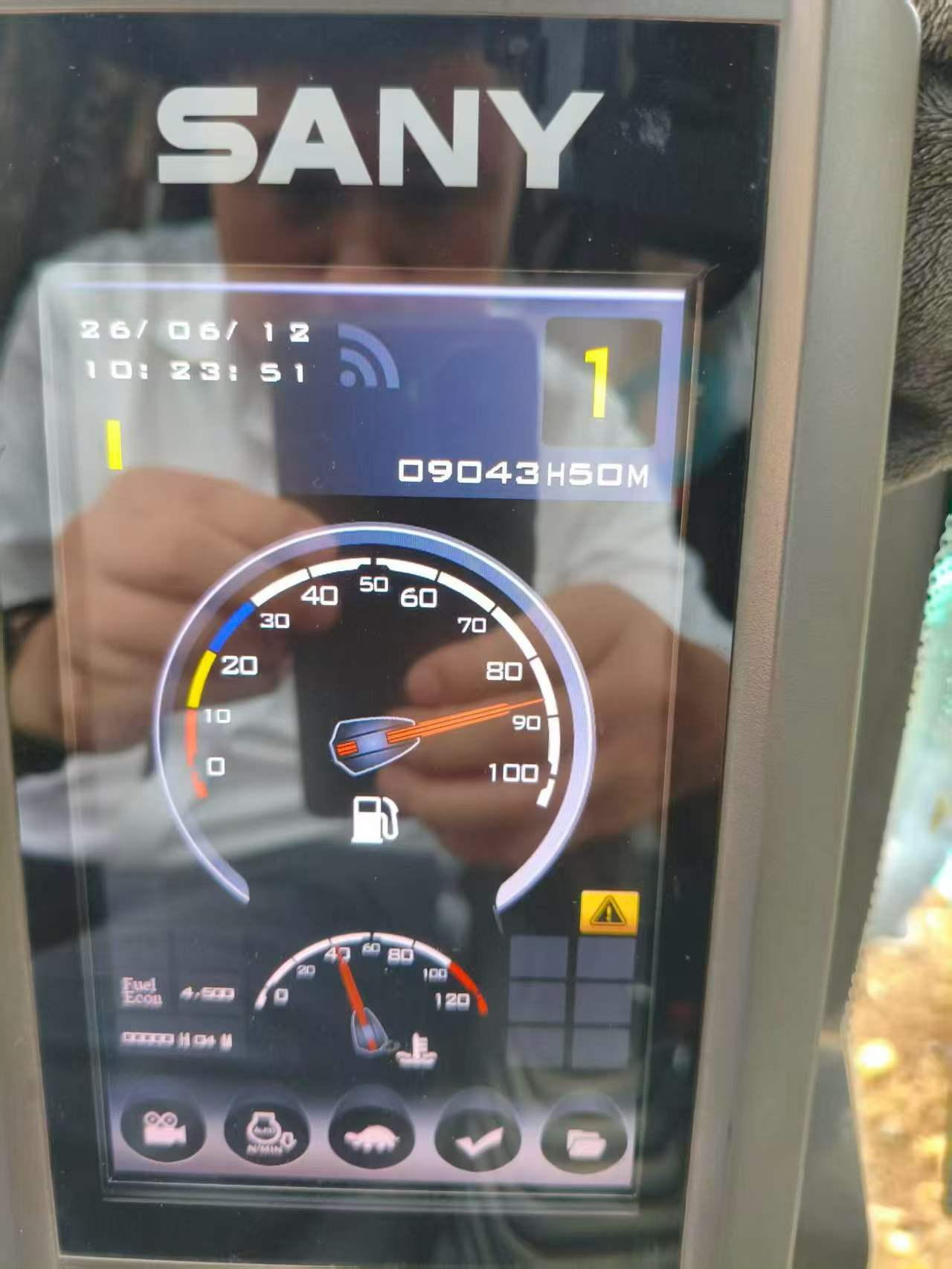 Buy Sany SY485C Used Excavator / 4