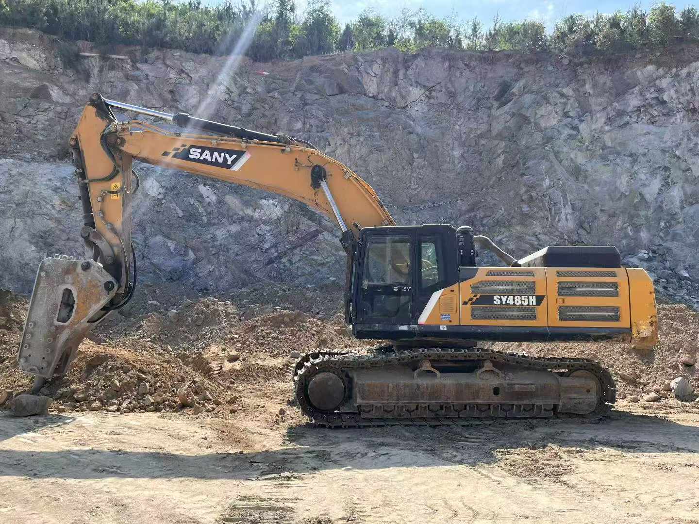 Buy Sany SY485C Used Excavator / 1