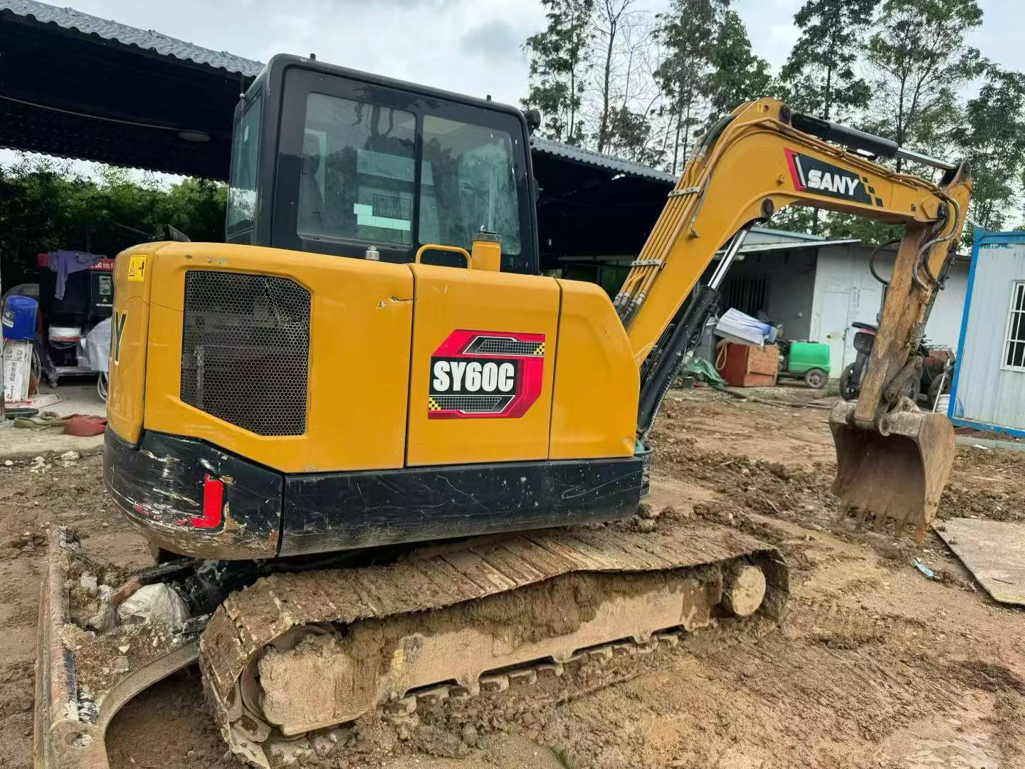 Buy Sany SY60 Used Excavator / 1