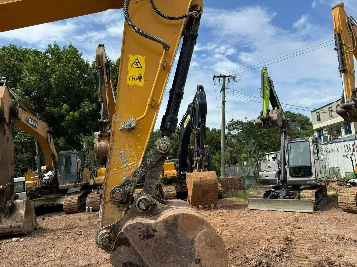 Buy Sany SY215C Used Excavator / 5
