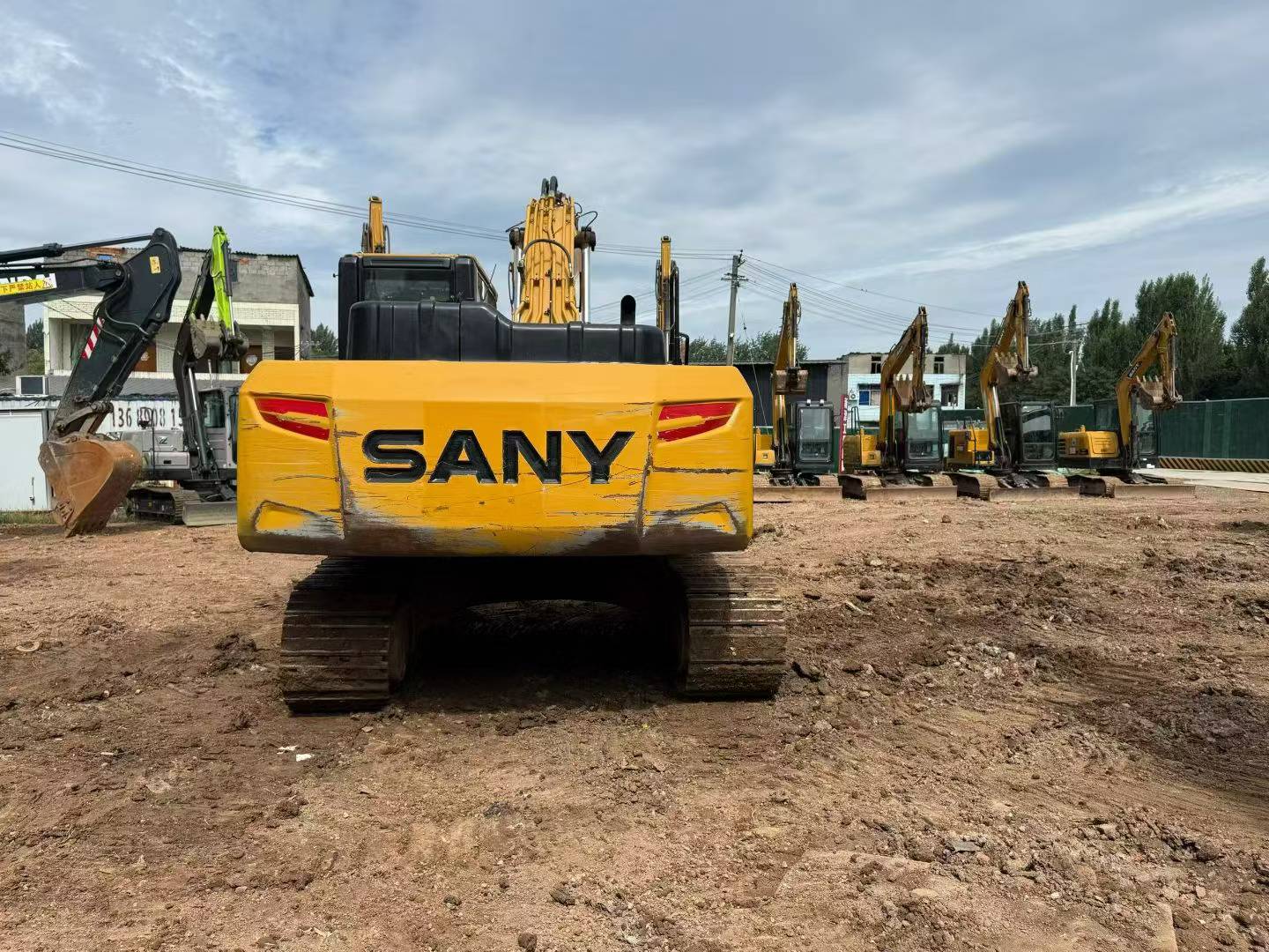 Buy Sany SY215C Used Excavator / 4