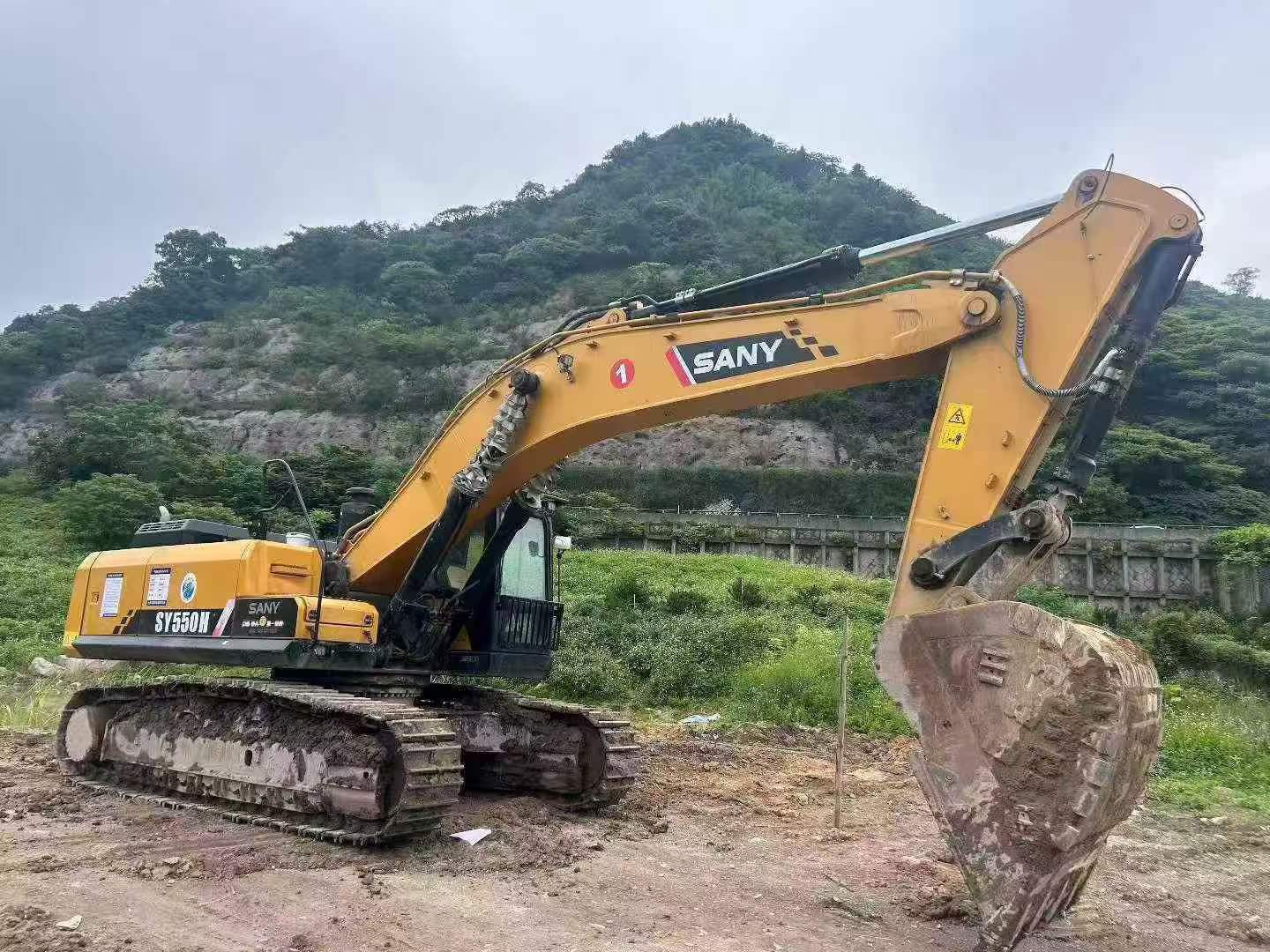 Buy Sany SY550H Used Excavator / 5