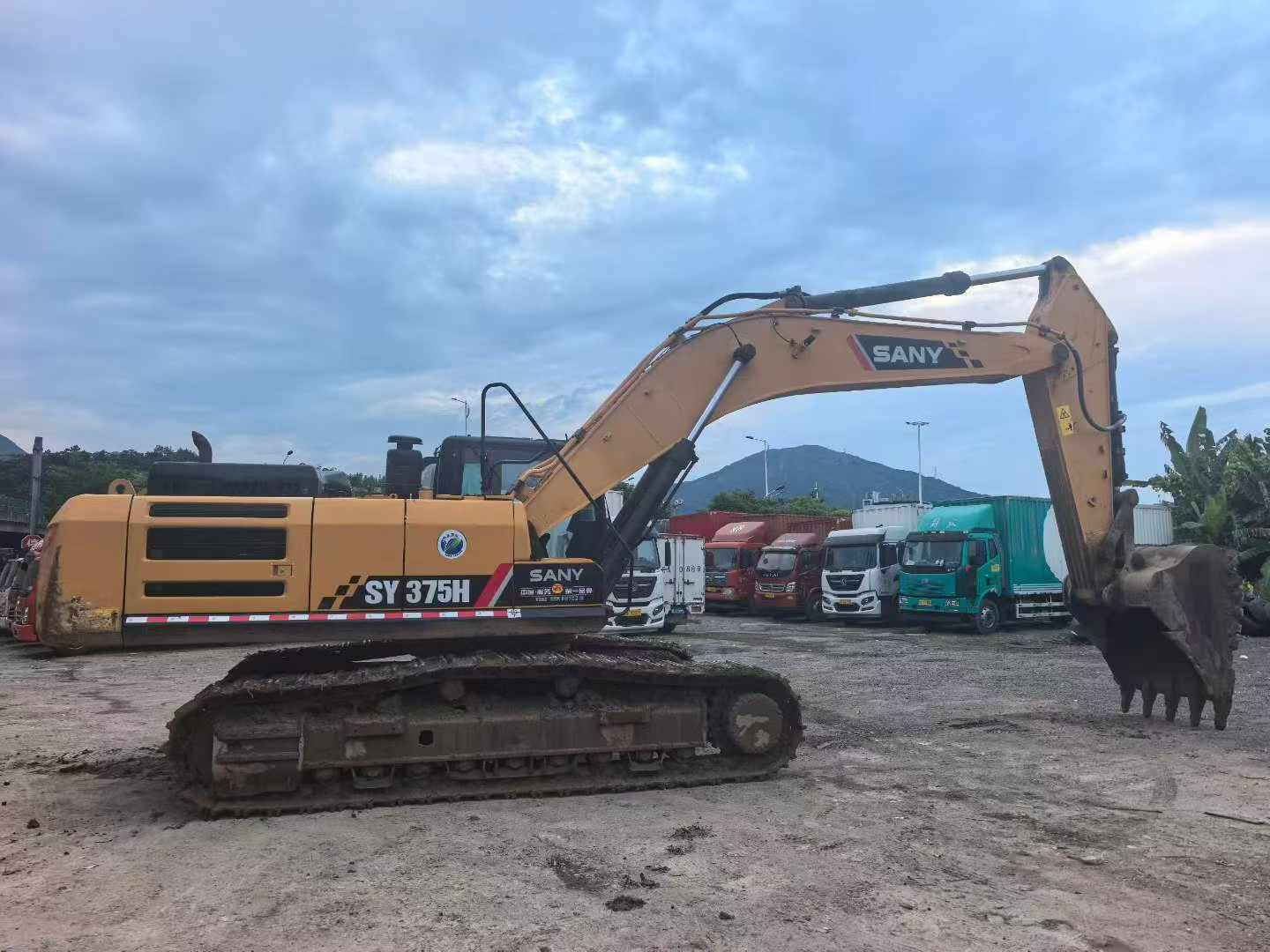 Buy Sany SY375H Used Excavator / 6
