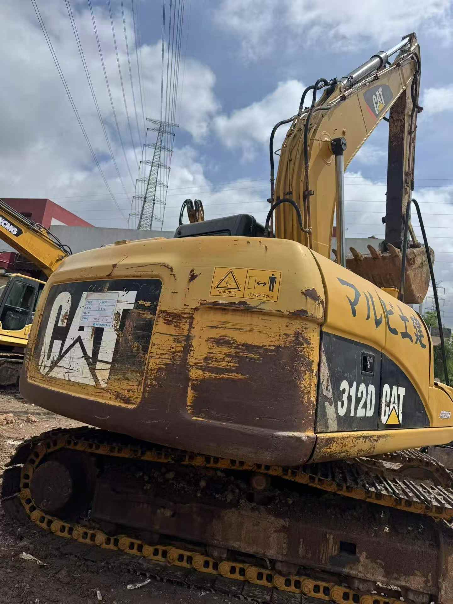Buy Caterpillar 312 Used Excavator / 4