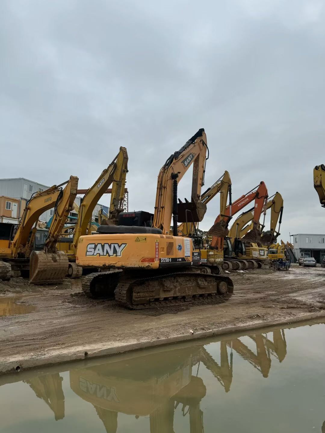 Buy Sany SY215C-8 Used Excavator / 8