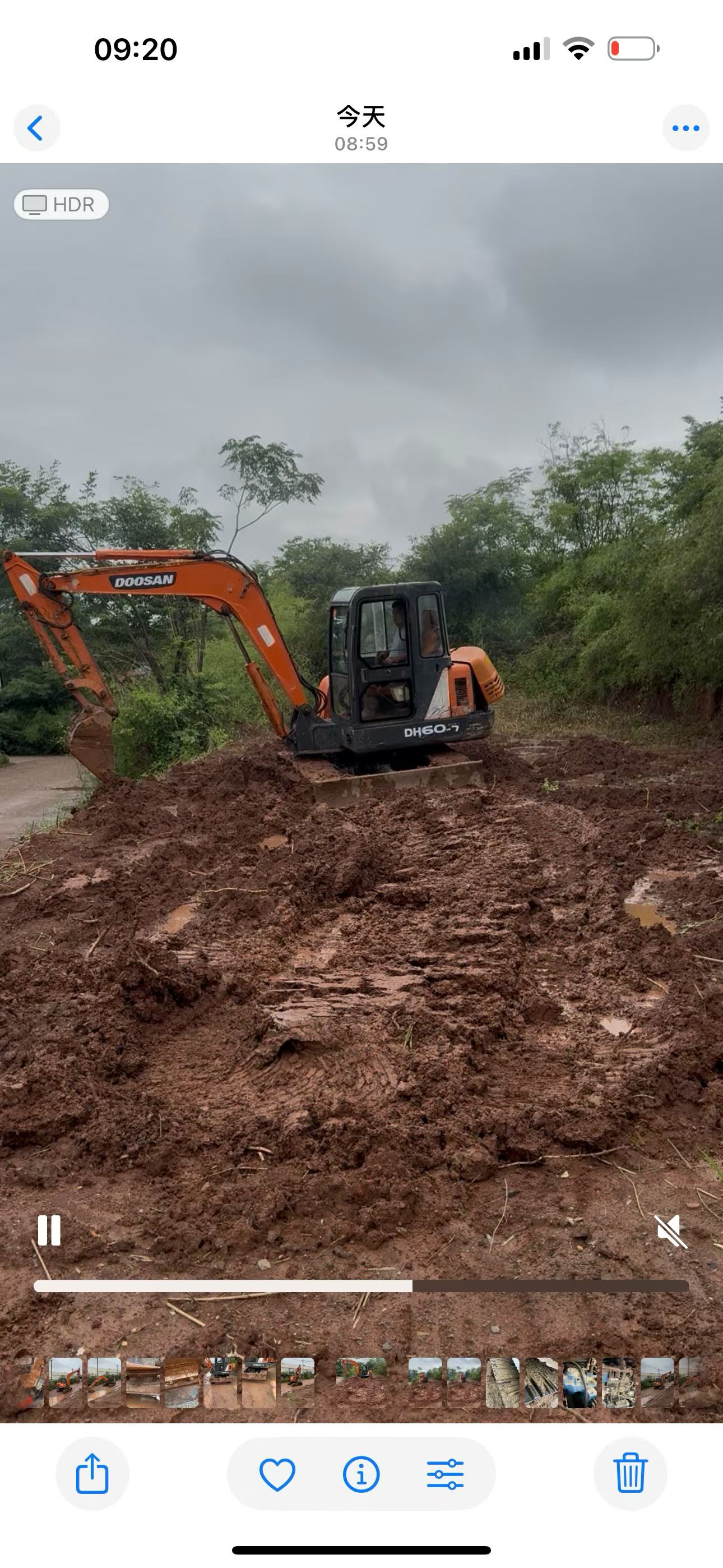 Buy Doosan DH55 Used Excavator / 3