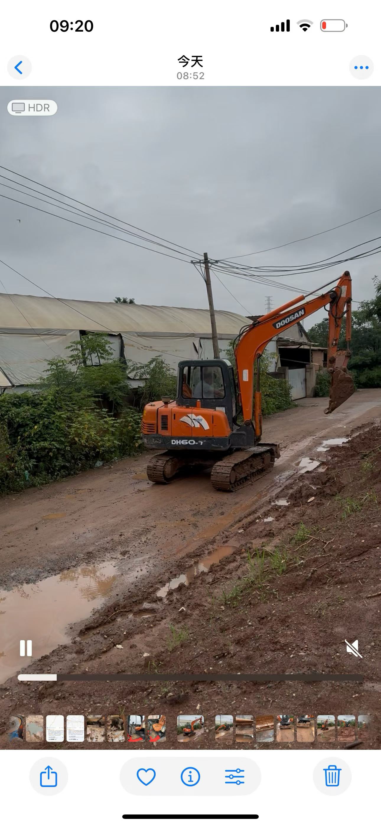 Buy Doosan DH55 Used Excavator / 4