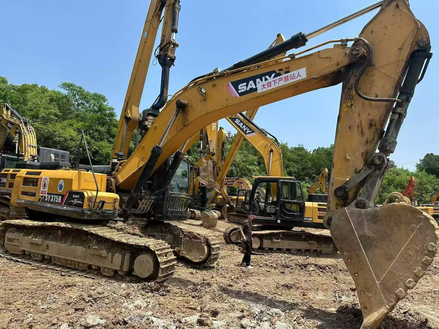 Buy Sany SY375H Used Excavator / 3