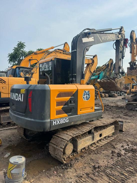 Buy Hyundai R80G Used Excavator / 1