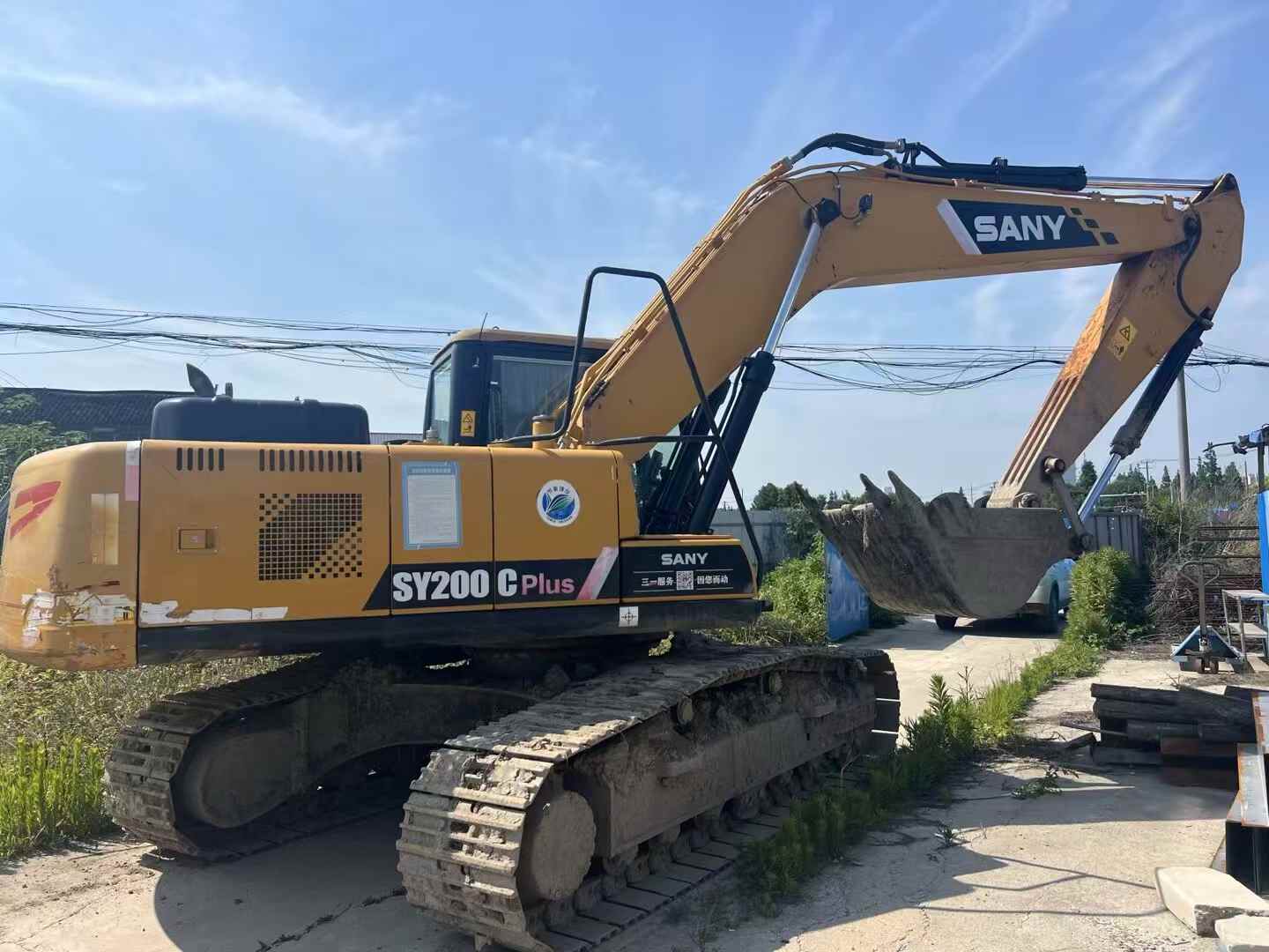 Buy Sany SY200C Used Excavator / 3
