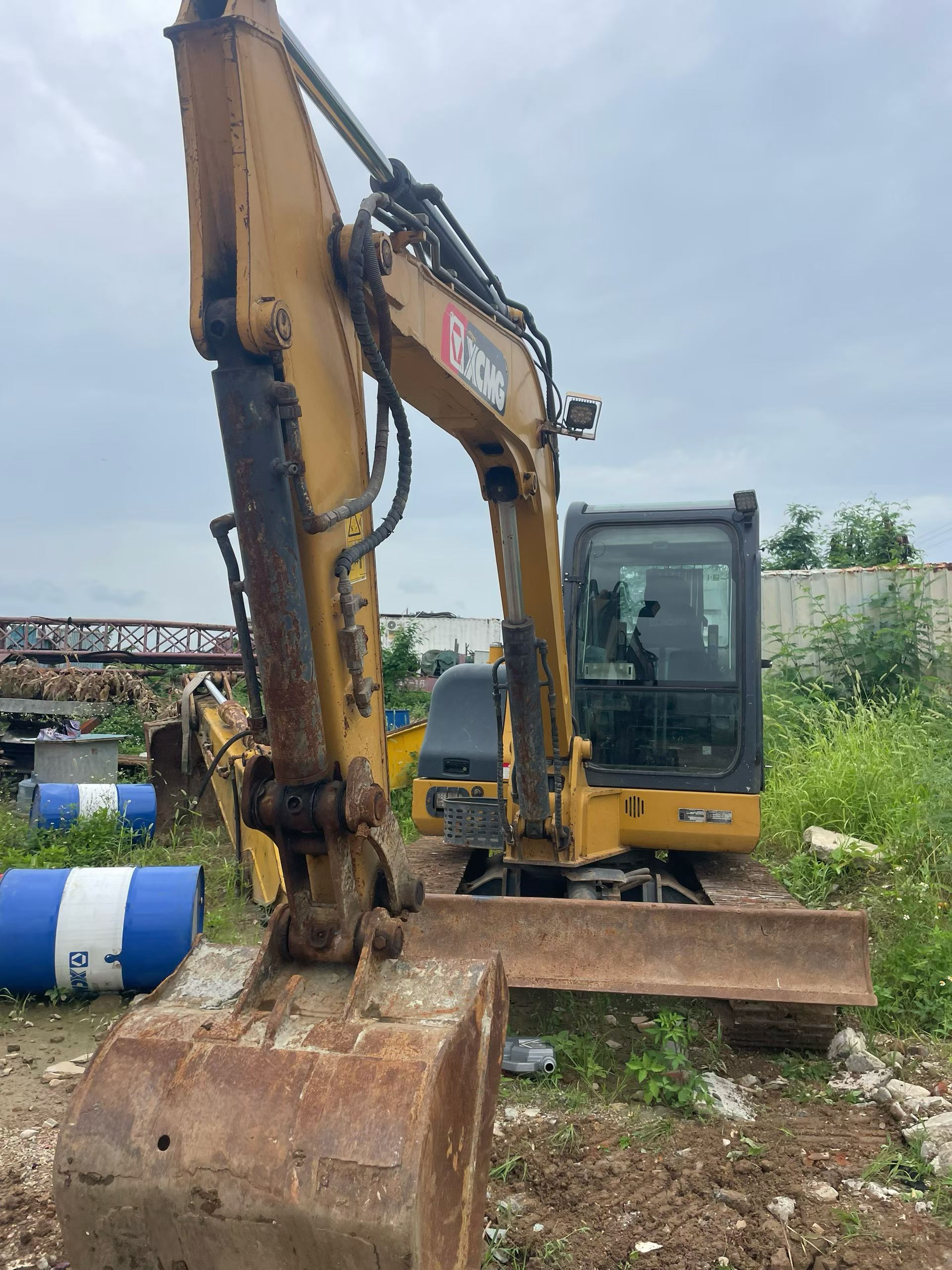 Buy XCMG XE60DA Used Excavator / 2