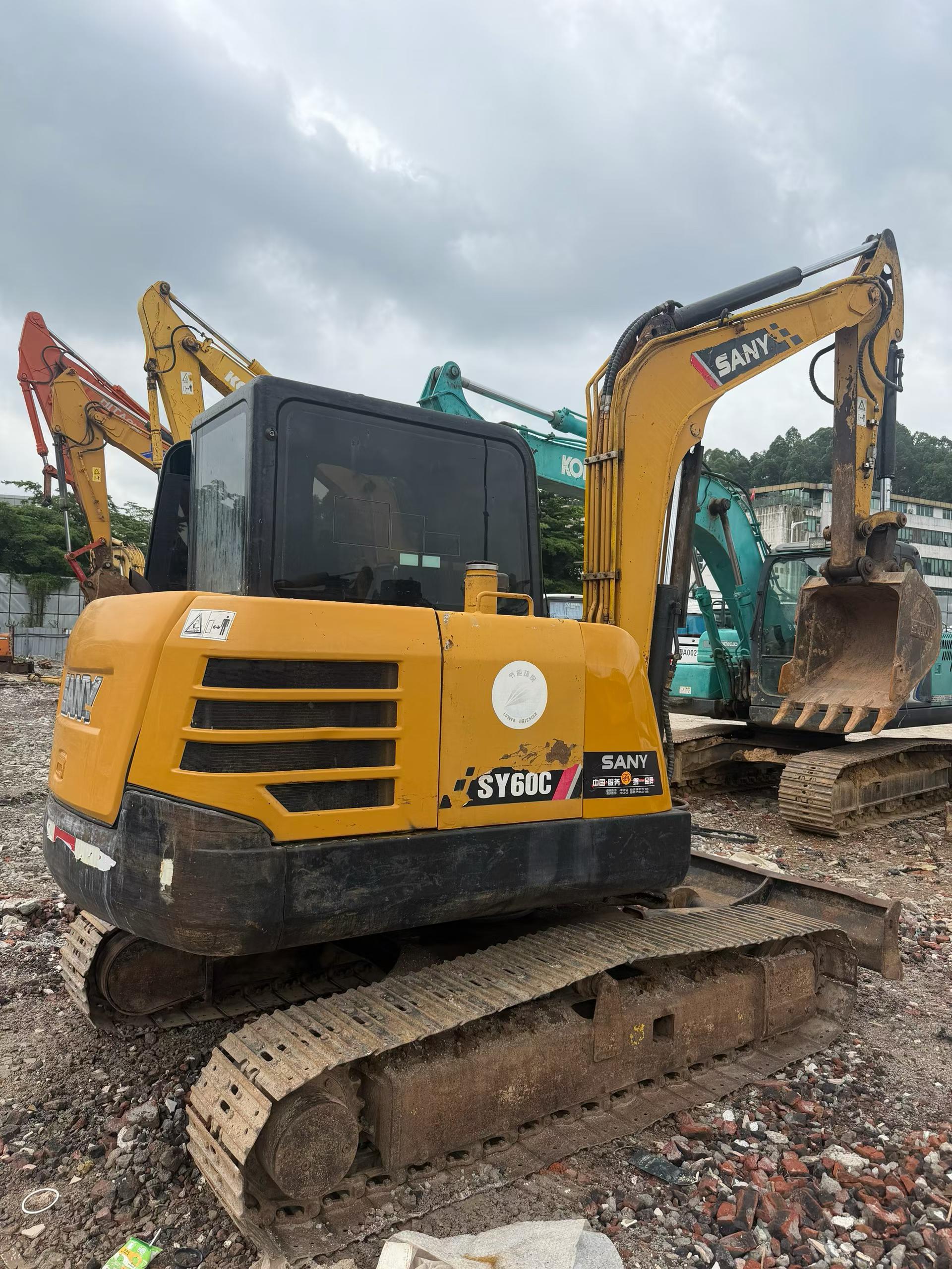 Buy Sany SY60 Used Excavator / 3