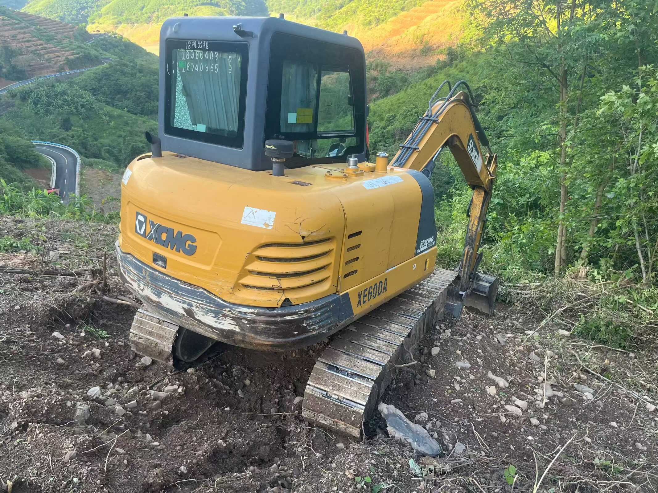 Buy XCMG XE60 Used Excavator / 3
