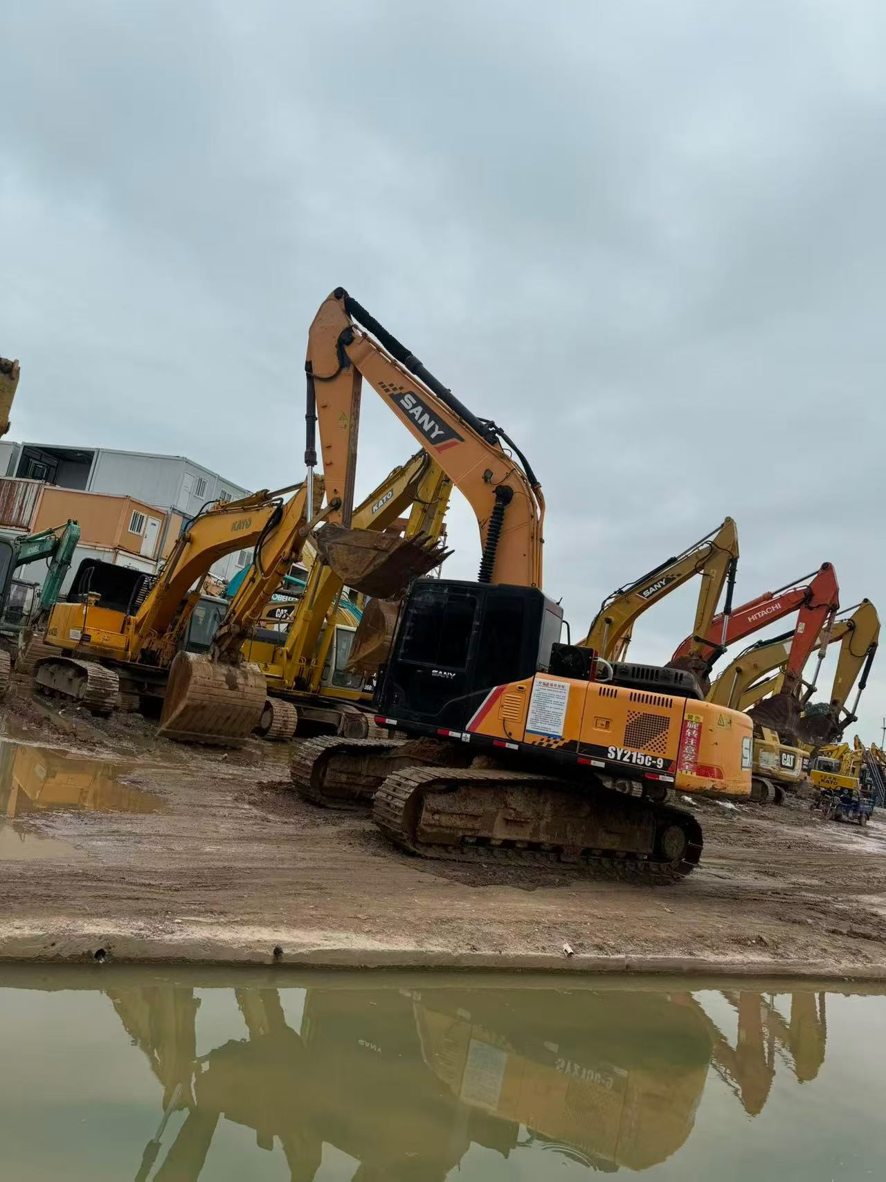 Buy Sany SY215C-8 Used Excavator / 9