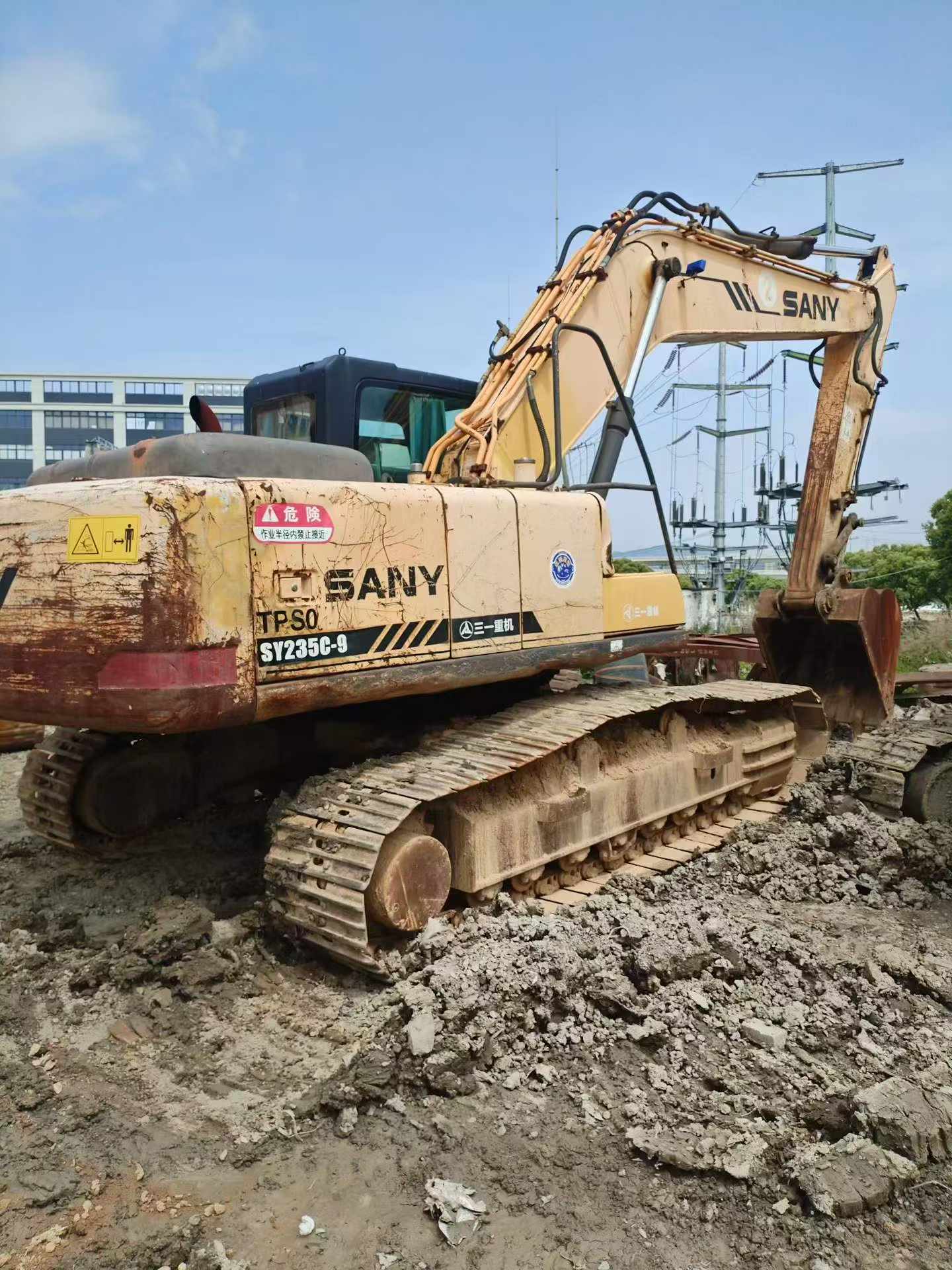 Buy Sany SY215C Used Excavator / 6