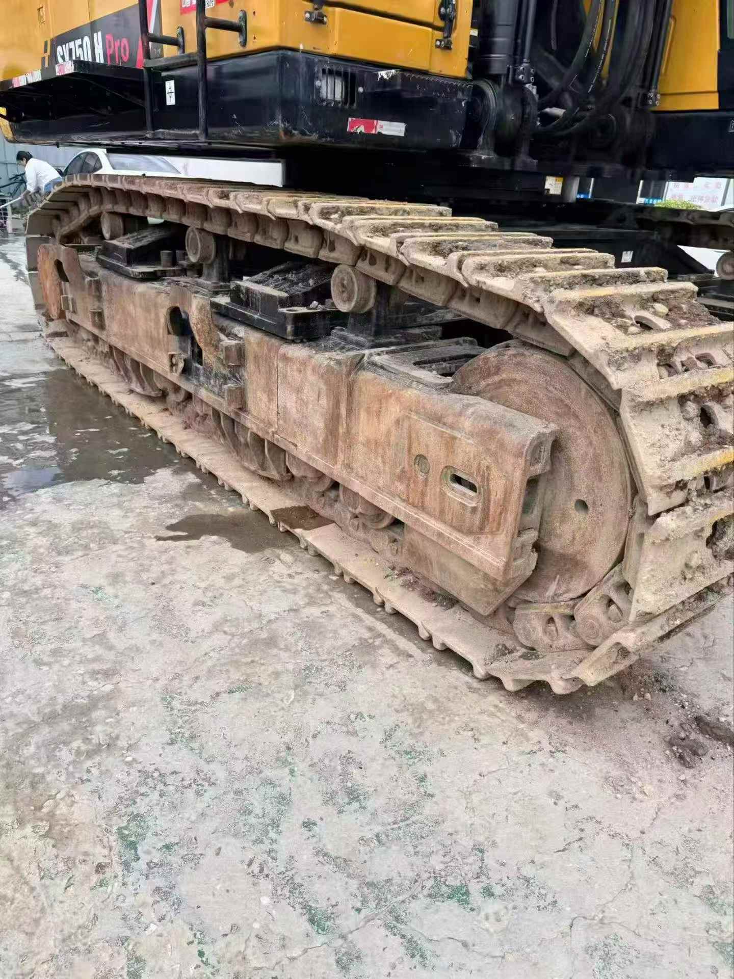 Buy Sany SY750H Used Excavator / 5