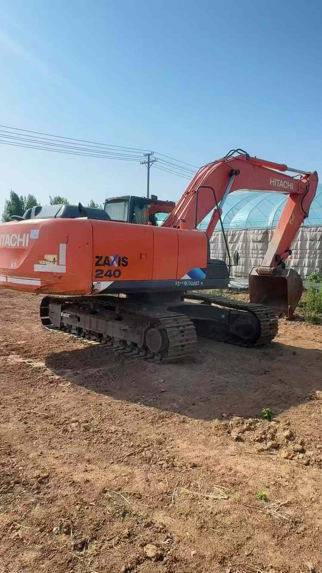 Buy Hitachi ZX240 Used Excavator / 3