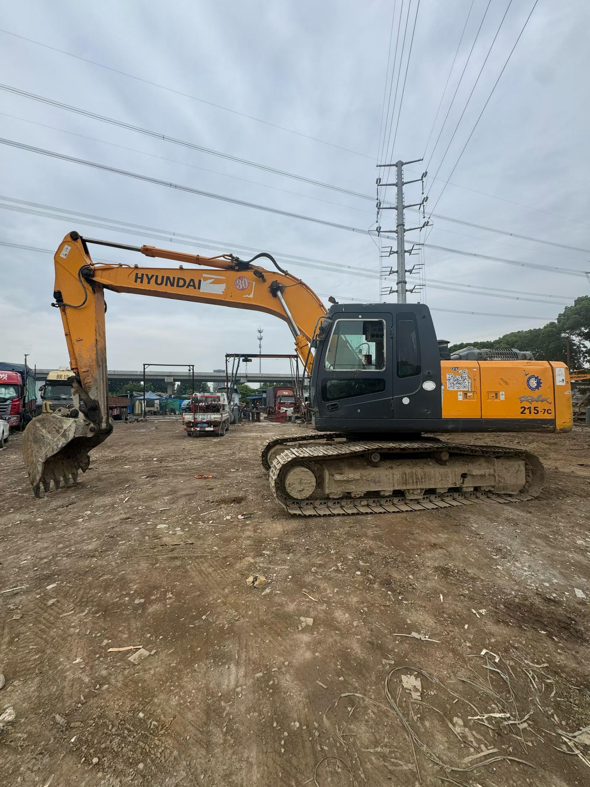 Buy Hyundai R215-7 Used Excavator / 5