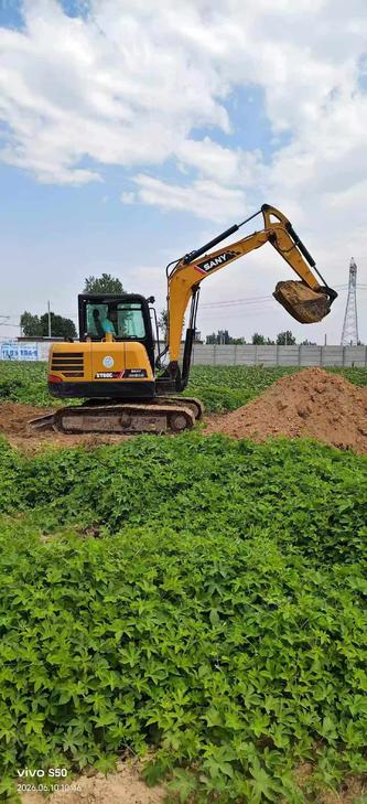 Buy Sany SY60 Used Excavator / 1
