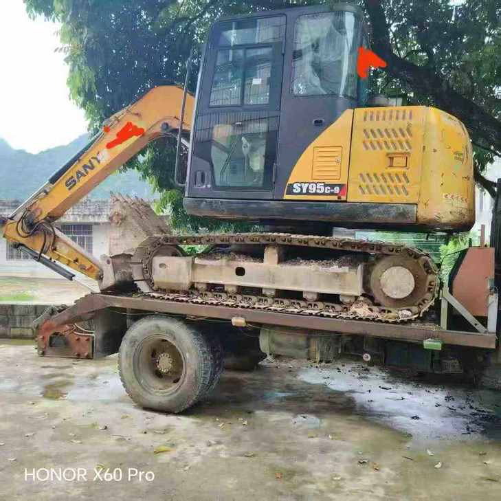 Buy Sany SY75C-8 Used Excavator / 1
