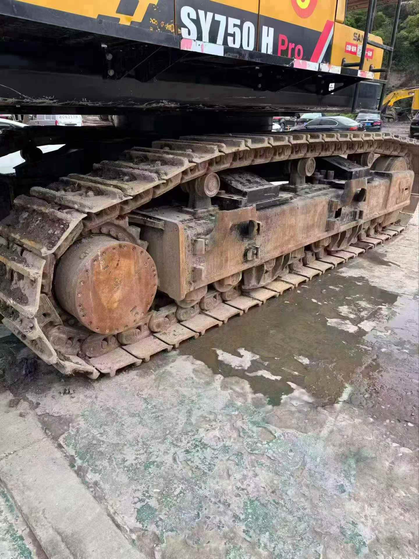 Buy Sany SY750H Used Excavator / 4