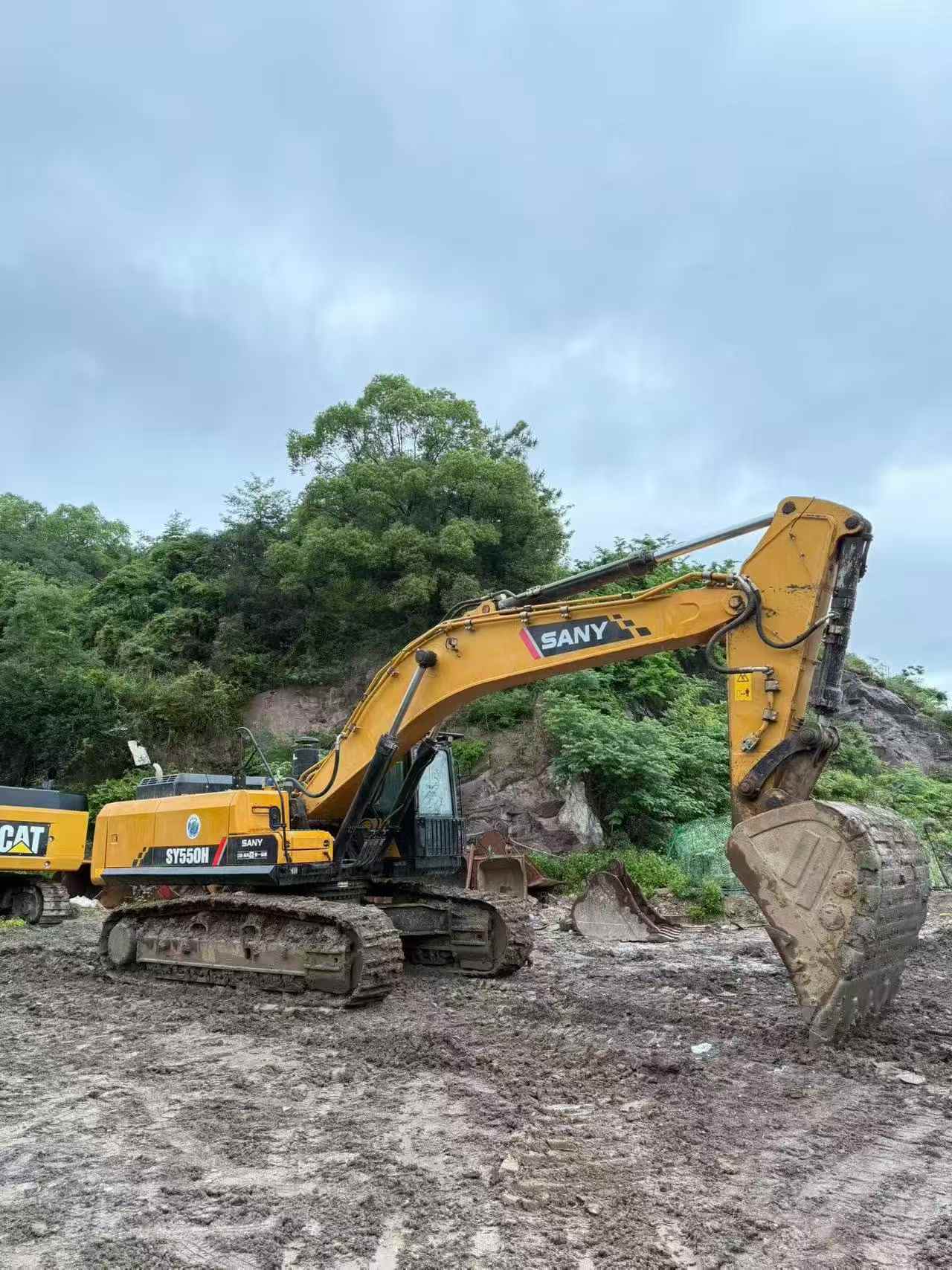 Buy Sany SY550H Used Excavator / 8
