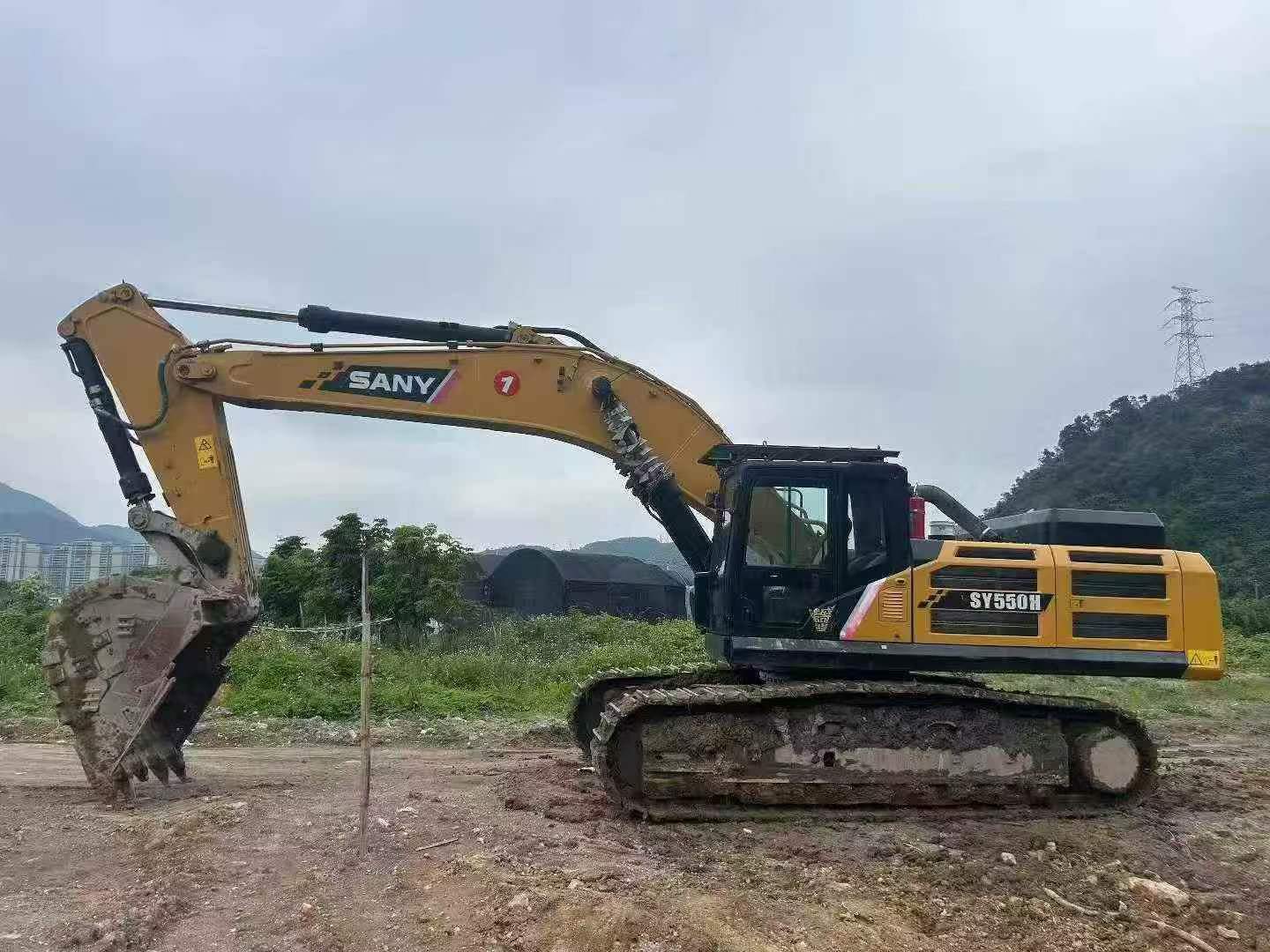 Buy Sany SY550H Used Excavator / 6