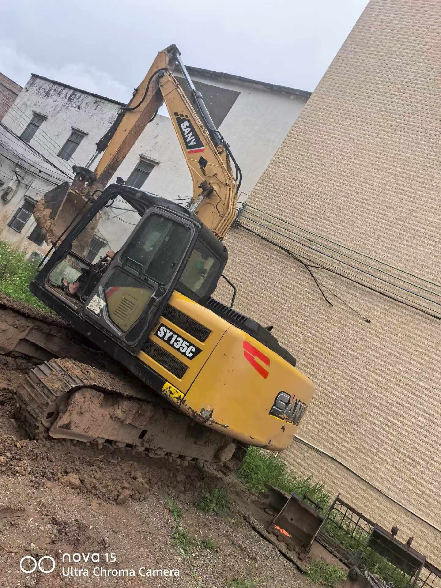 Buy Sany SY135 Used Excavator / 7