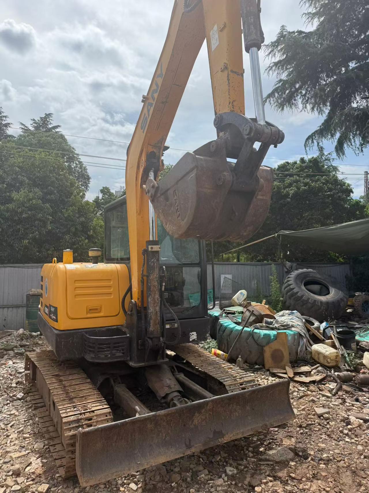 Buy Sany SY60 Used Excavator / 3