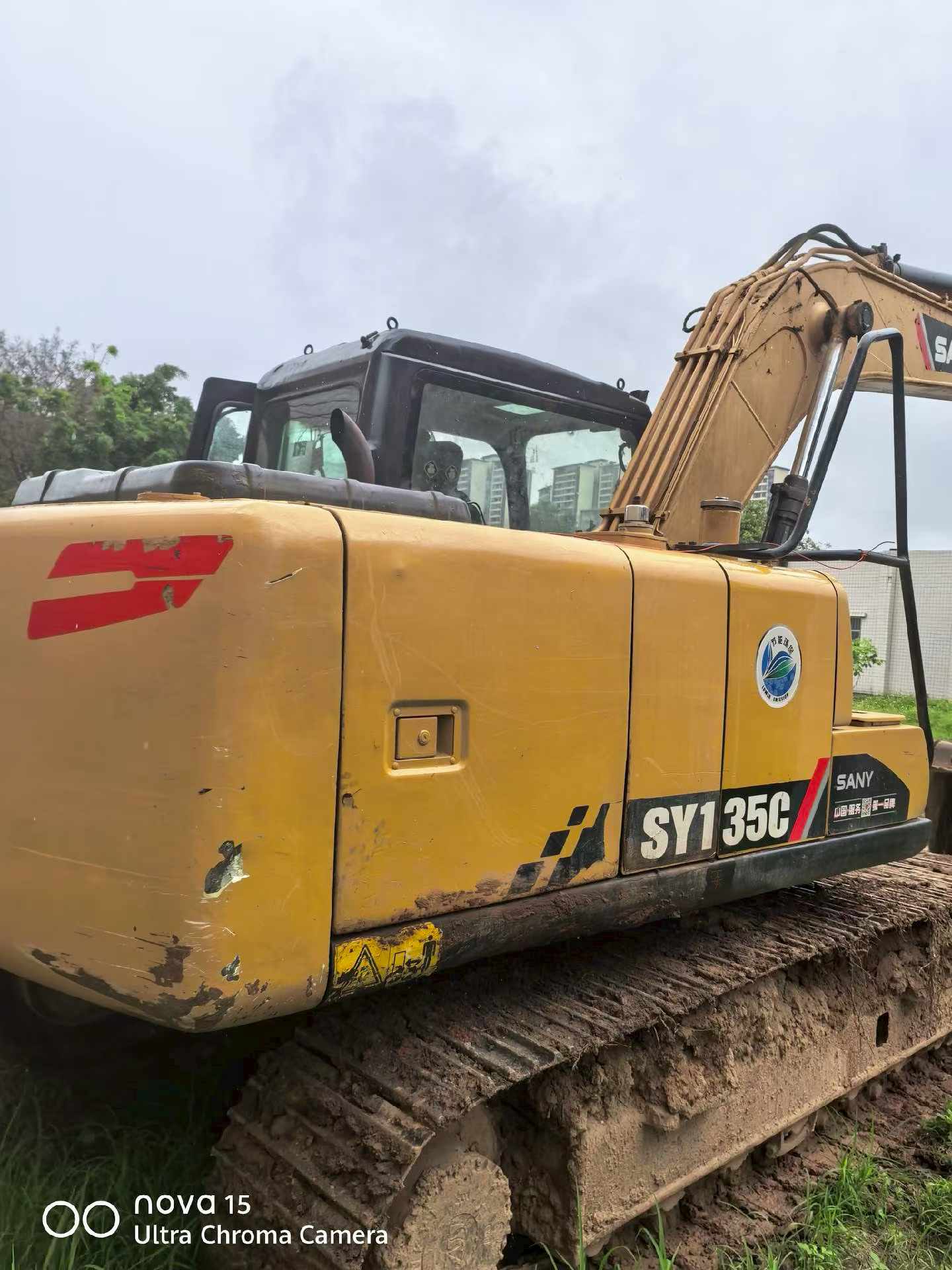 Buy Sany SY135 Used Excavator / 6